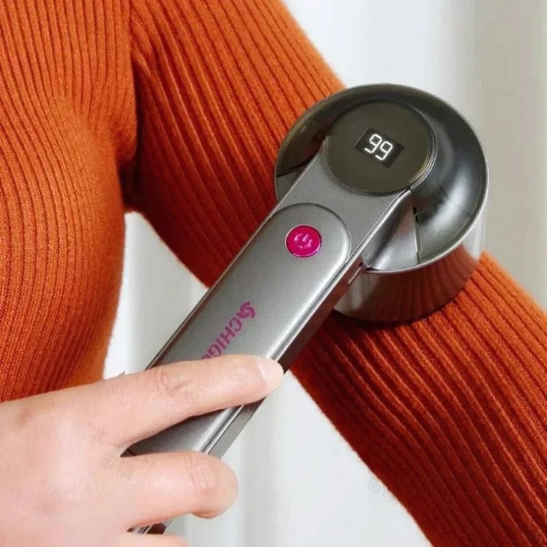 Appareil Anti Bouloches et Peluches de Vêtements - Rasoir Portable et sans fil