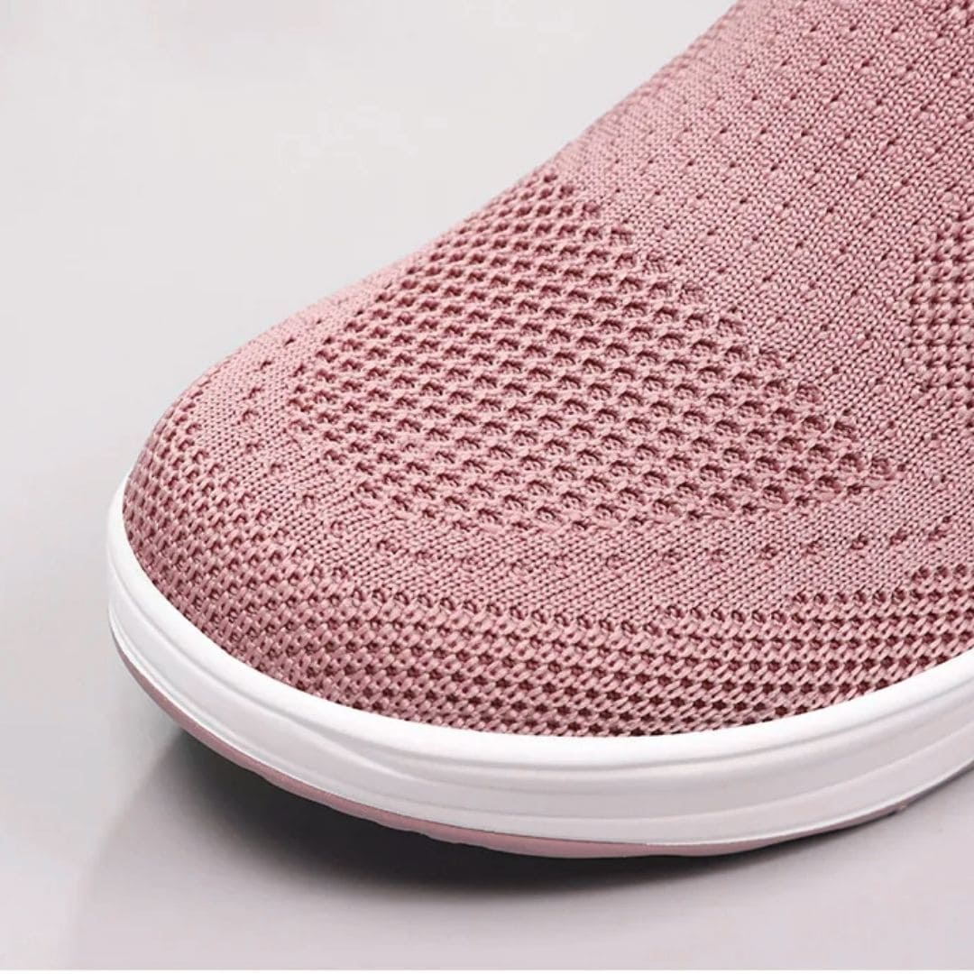 Baskets Orthopédiques pour Femmes Anti Douleur au Talon - Légères et Respirantes