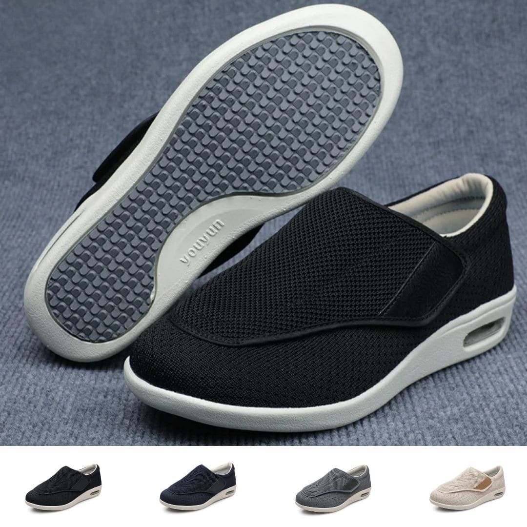 Chaussures pour Diabétiques - Pieds Larges et Gonflés