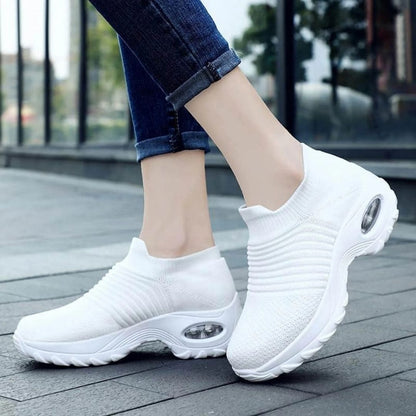 Chaussures de Marche Orthopédiques Sans Lacets - Soutien Plantaire