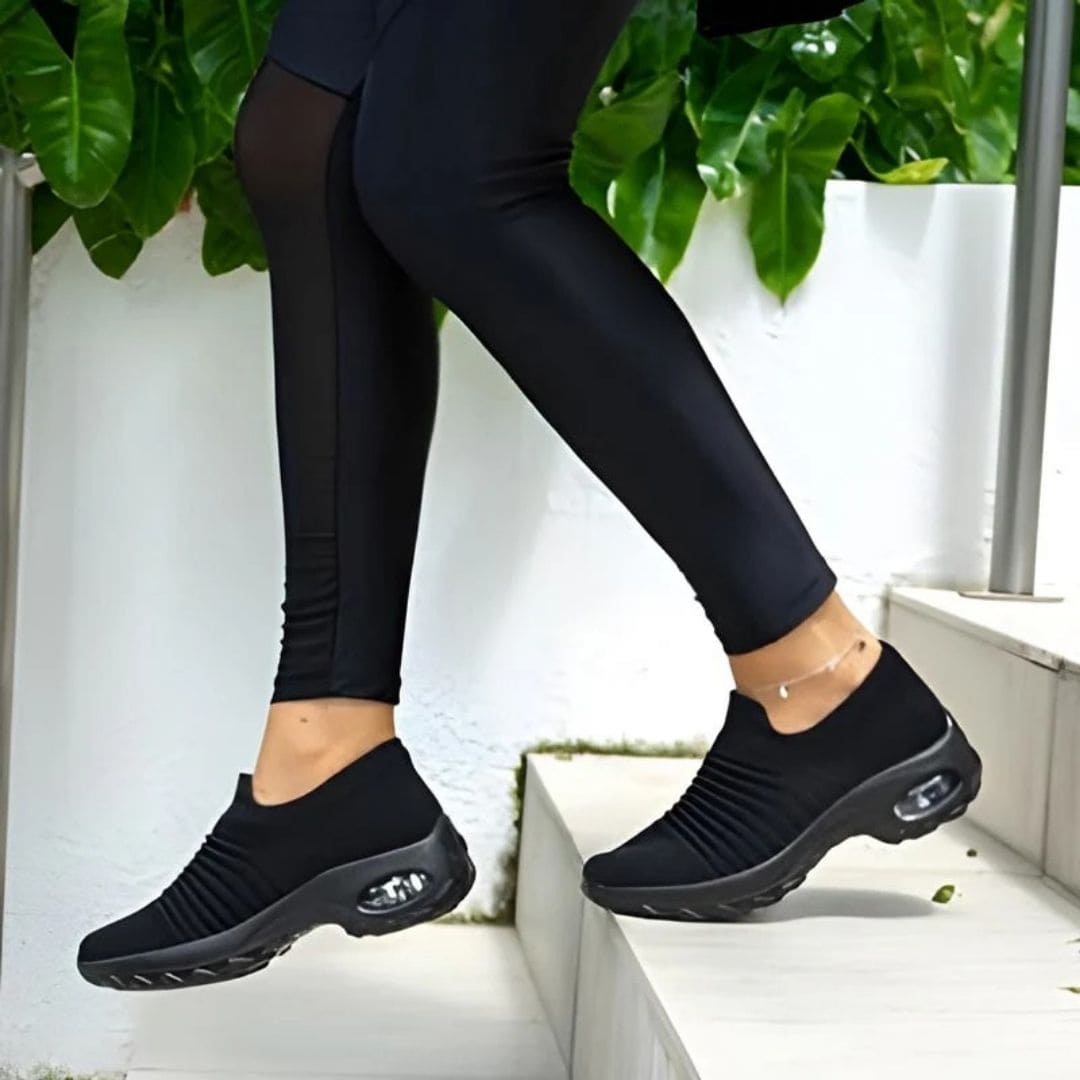 Chaussures de Marche Orthopédiques Sans Lacets - Soutien Plantaire