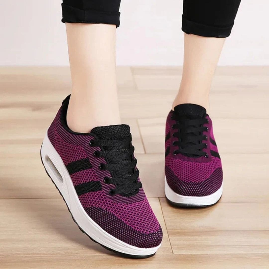 Baskets Orthopédiques pour Femme aux Pieds Larges et Sensibles
