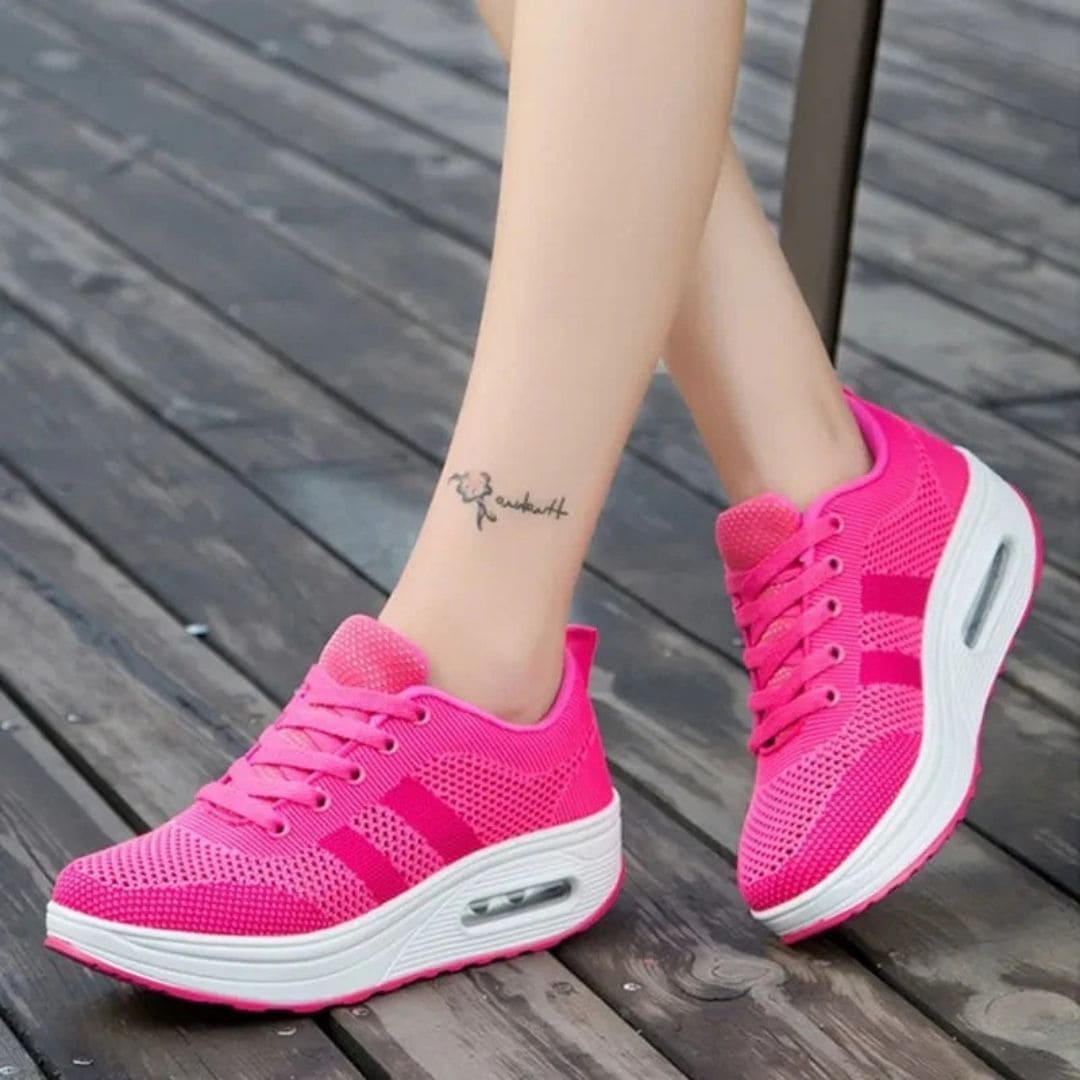Baskets Orthopédiques pour Femme aux Pieds Larges et Sensibles