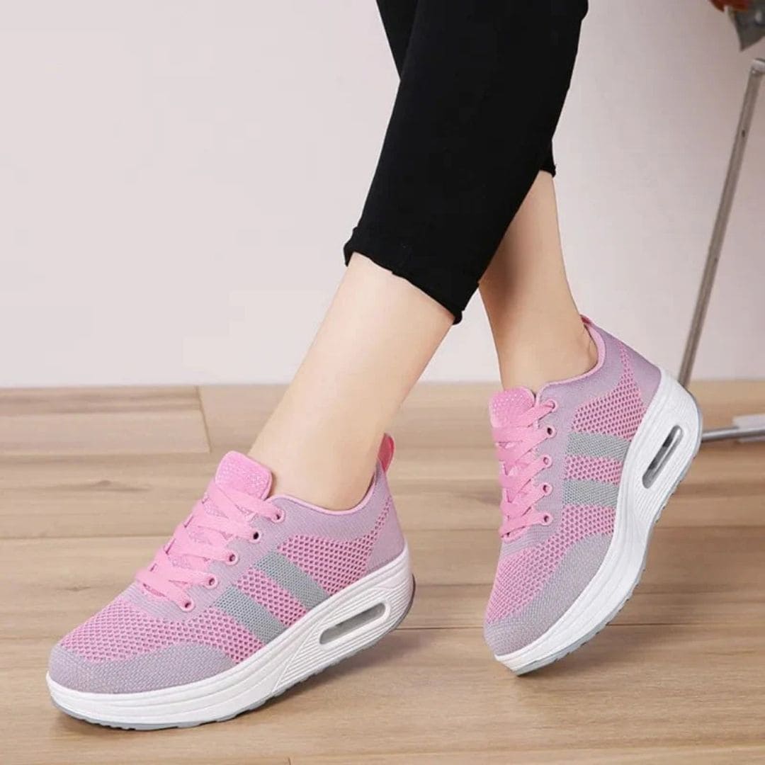 Baskets Orthopédiques pour Femme aux Pieds Larges et Sensibles