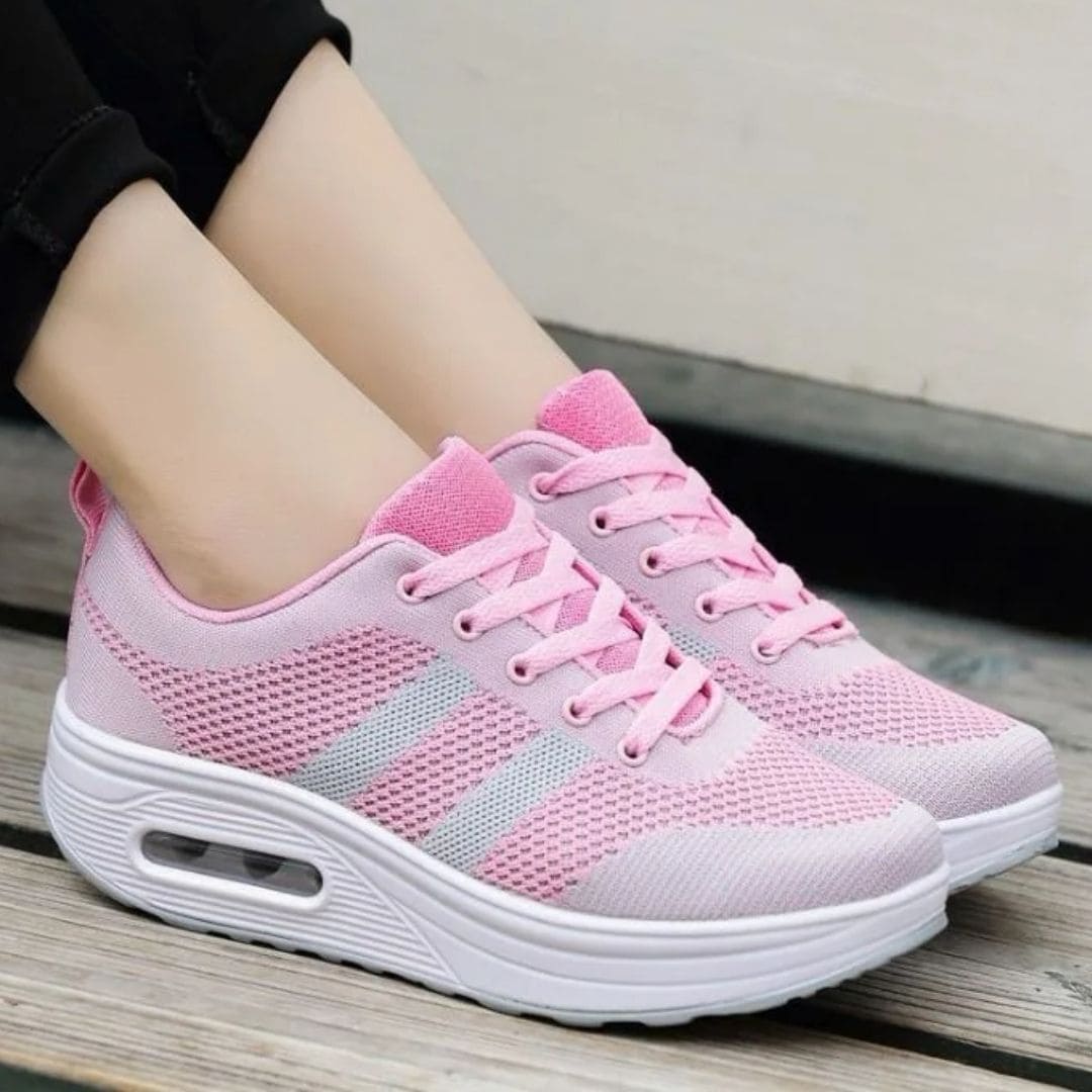 Baskets Orthopédiques pour Femme aux Pieds Larges et Sensibles