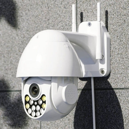 Caméra de Surveillance Extérieure et Rotative | Sans Fil et Wifi | SpyCam™