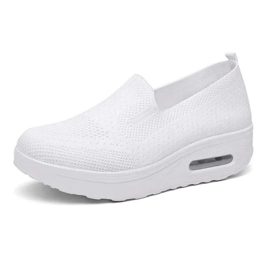 Baskets Orthopédiques pour Femmes Anti Douleur au Talon - Légères et Respirantes