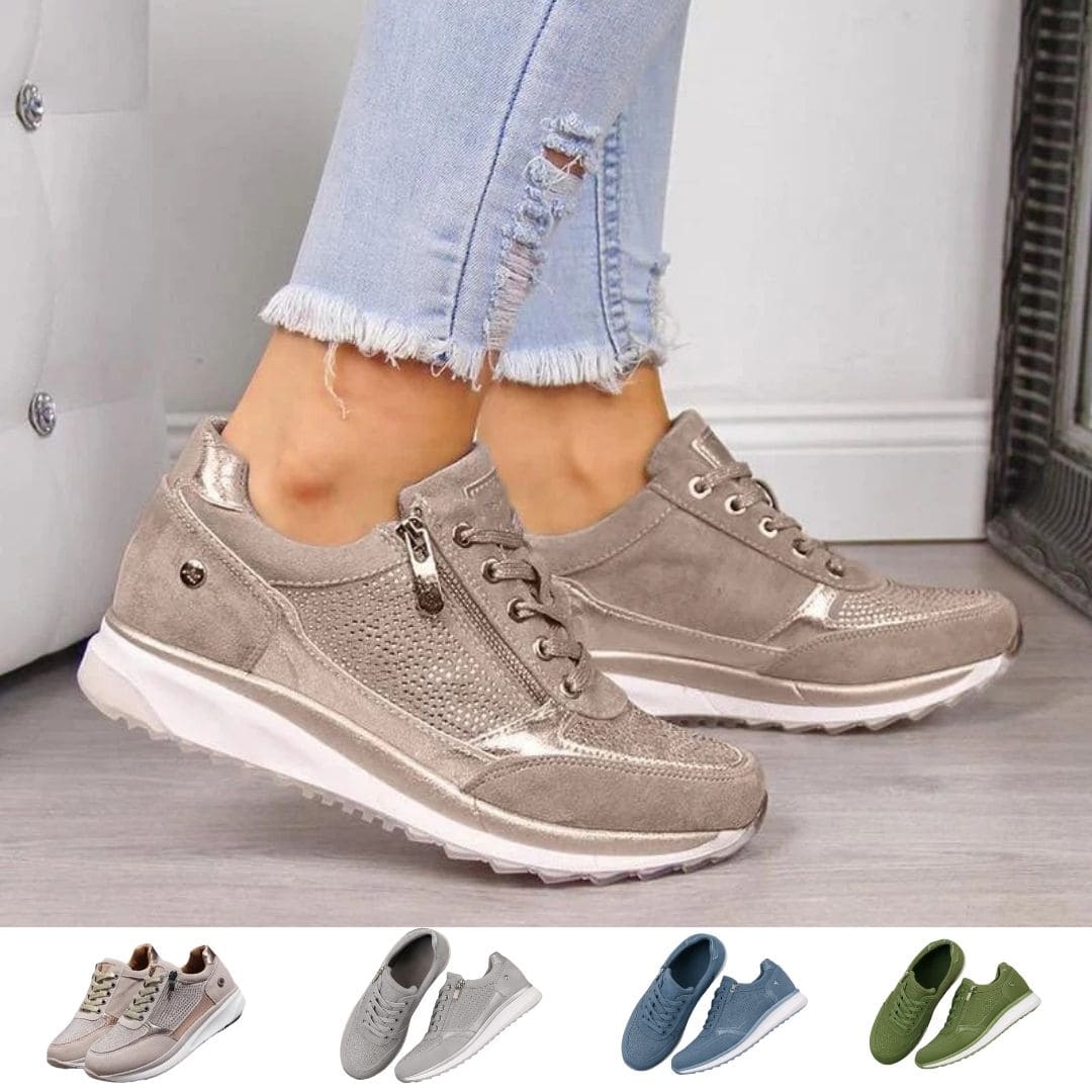 Chaussures Orthopédiques pour Femme - Baskets Confortables et Élégantes
