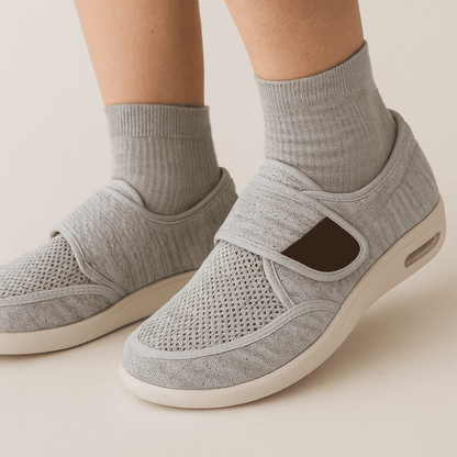 Chaussures orthopédiques pour pieds larges et gonflés - convient aux diabétiques