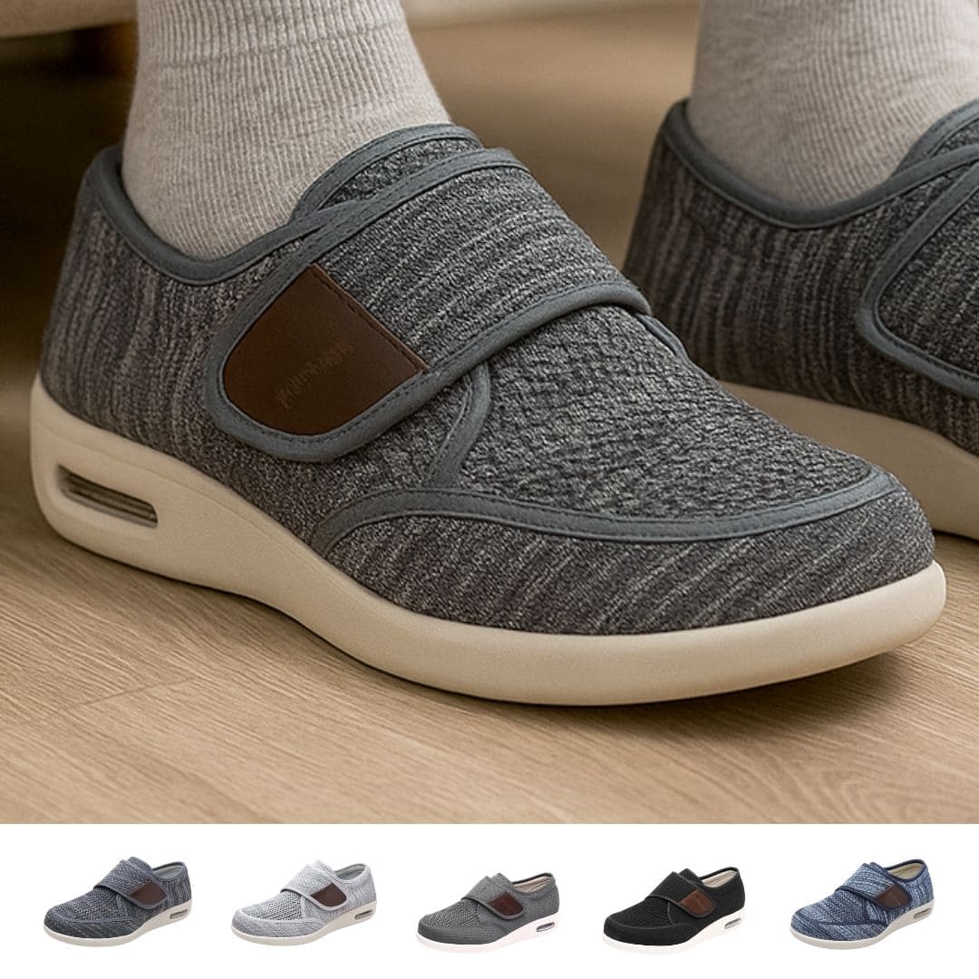 Chaussures orthopédiques pour pieds larges et gonflés - convient aux diabétiques