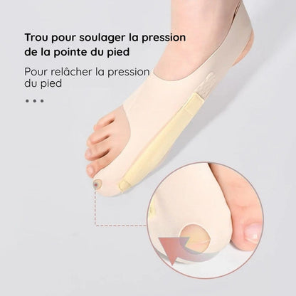 Orthèse Chaussette Discrète et Légère pour Hallux Valgus - OrthoZen™