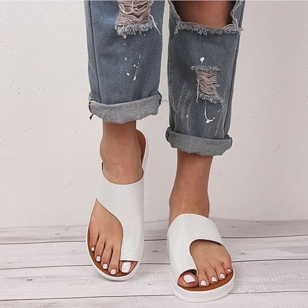 Sandales Orthopédiques Correctrices d'Hallux Valgus - Confortable à Porter