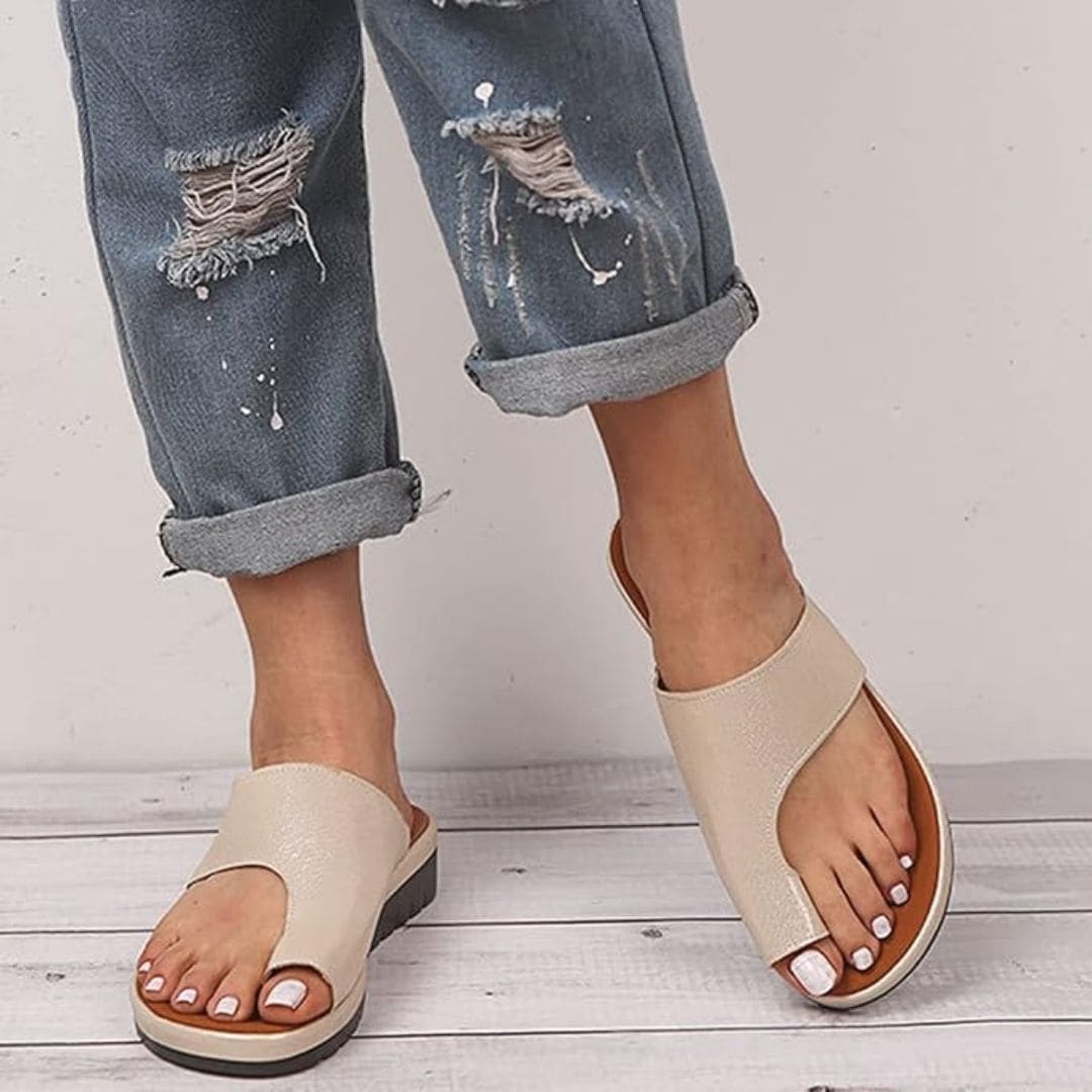 Sandales Orthopédiques Correctrices d'Hallux Valgus - Confortable à Porter