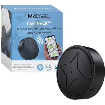 Traceur GPS Voiture Magnétique et Sans Abonnement - CarTrack™