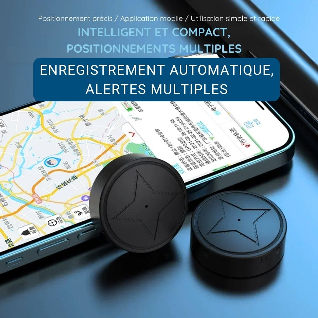 Traceur GPS Voiture Magnétique et Sans Abonnement - CarTrack™