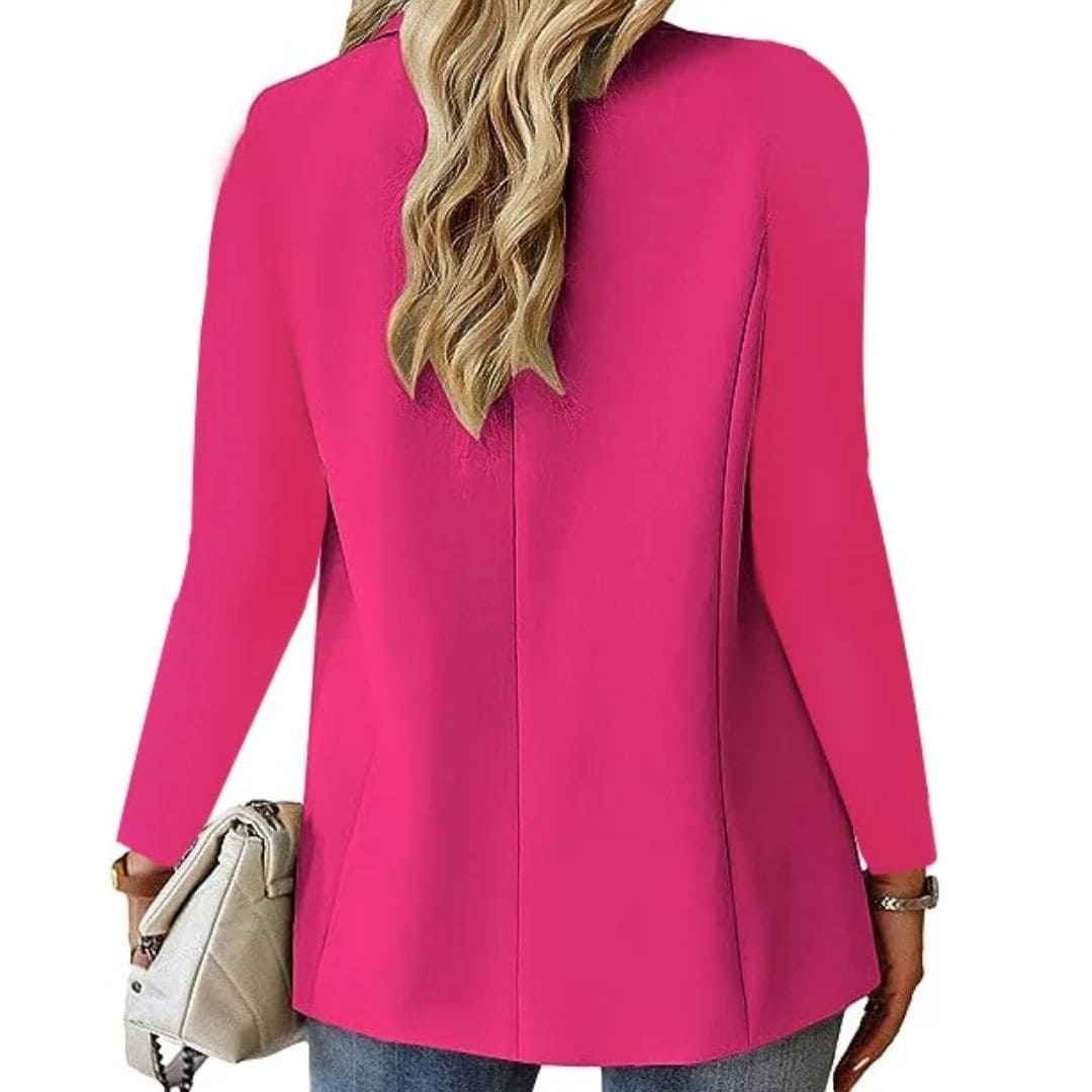 Veste Blazer Longue pour Femme - Cachemire de Haute Qualité