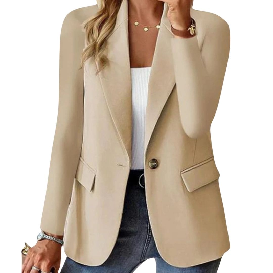 Veste Blazer Longue pour Femme - Cachemire de Haute Qualité