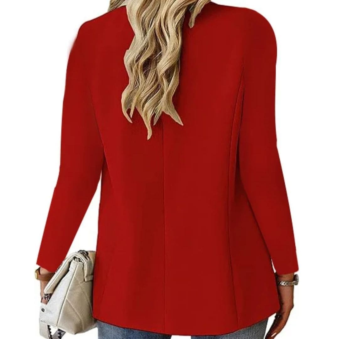 Veste Blazer Longue pour Femme - Cachemire de Haute Qualité
