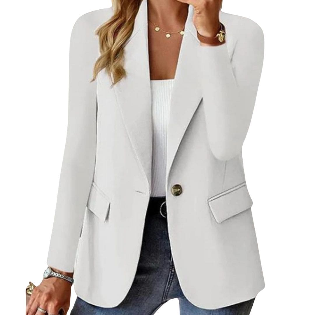 Veste Blazer Longue pour Femme - Cachemire de Haute Qualité